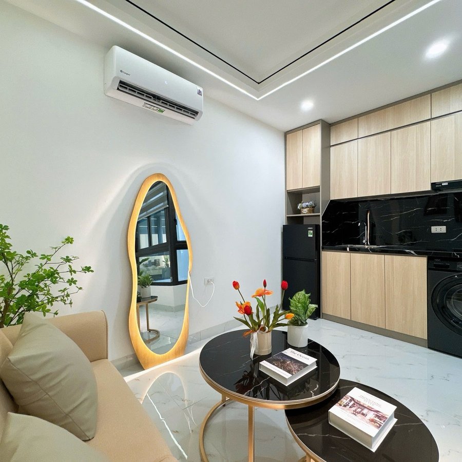 BÁN TÒA CĂN HỘ DỊCH VỤ ĐỘI CẤN BA ĐÌNH 82M² – 8 TẦNG THANG MÁY – 18 PHÒNG – FULL NỘI THẤT – 27,5 TỶ