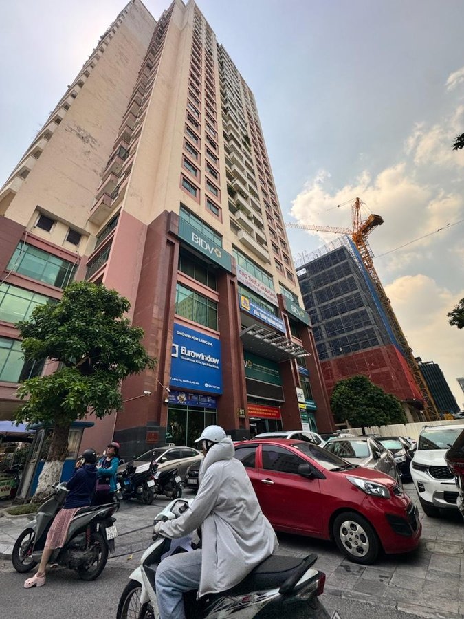 Bán chung cư 57 Láng Hạ, 178m², 3 phòng ngủ, view toàn thành phố, slot ô tô, 14,9 tỷ