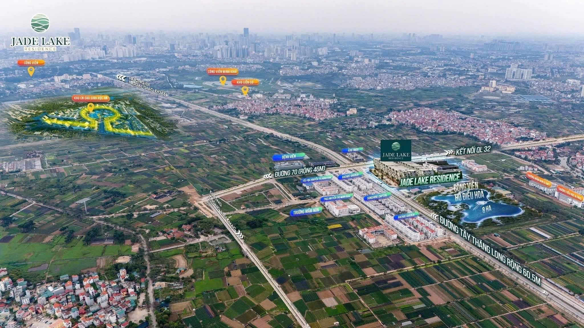 Dự Án Jade Lake Residence Tây Thăng Long - Hình 4